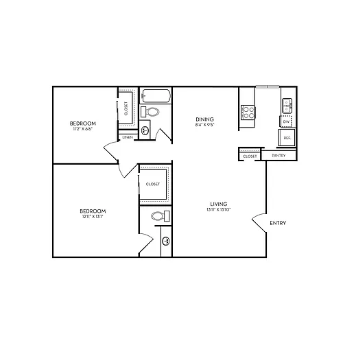 Floor plan B1
