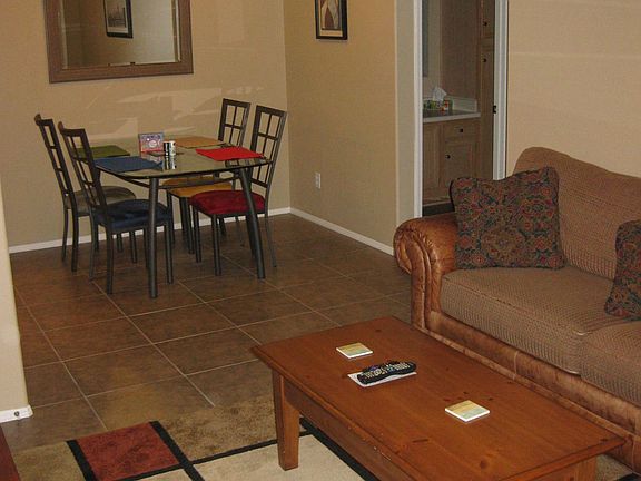 Living room to dining area