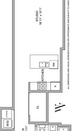2nd image of 140 W 22nd St #2B
