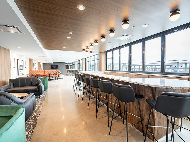 4th & 5th Rooftop Lobby and bar