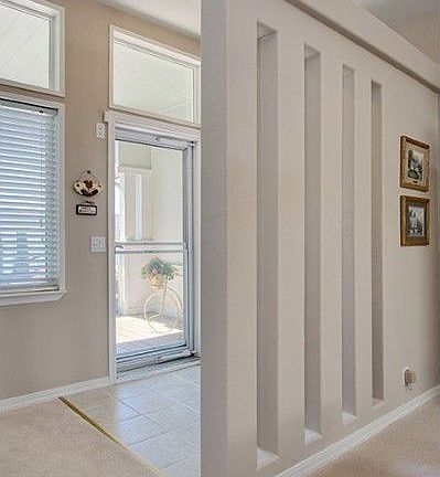Inviting entry way welcomes you home.