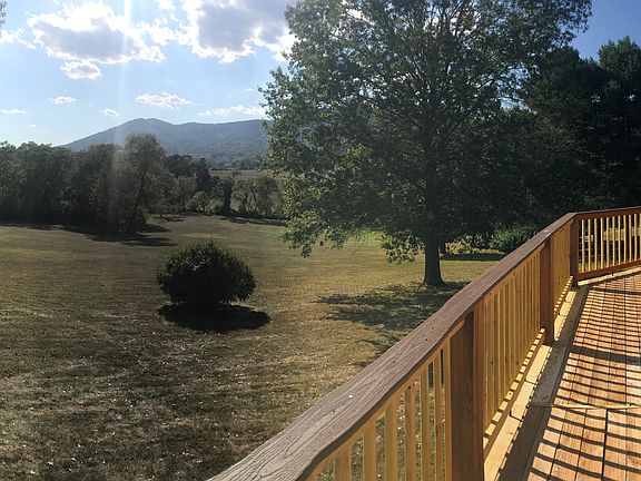 Mountain views from deck.