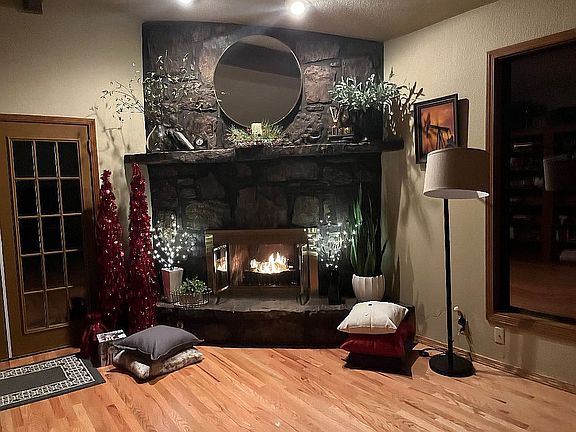 Fireplace in Living area