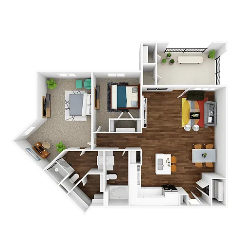 Floor plan Coltrane