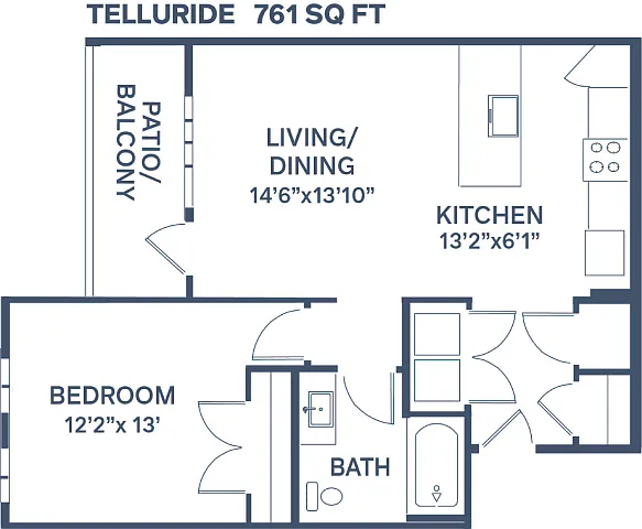 Floor plan Telluride