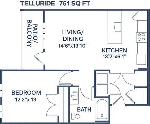 Floor plan Telluride