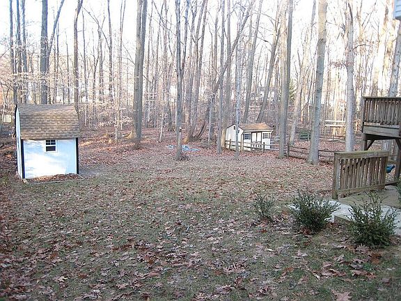 Backyard view looking from the near the Driveway