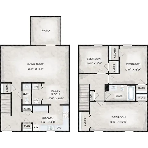 Floor plan Westwood
