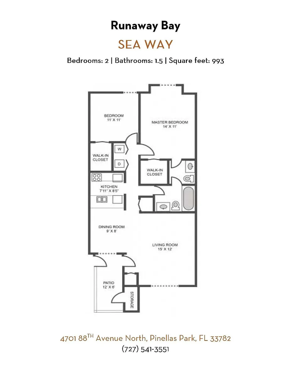 Floor plan Seaway