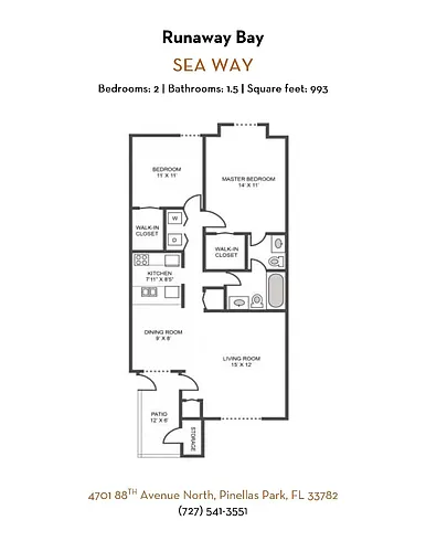 Floor plan Seaway