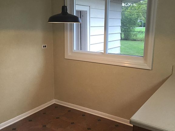 Breakfast nook in the kitchen.