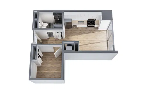 Floor plan Oasis Unfurnished