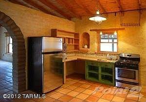 Kitchen with new appliances.