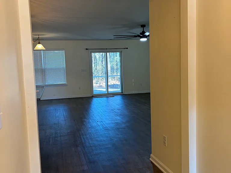 Looking into family room from front hall.