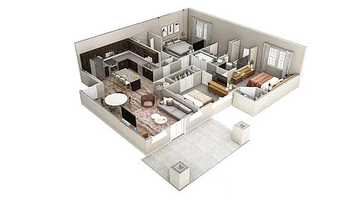 Floor plan 3HO