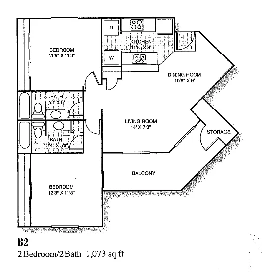 Floor plan B2