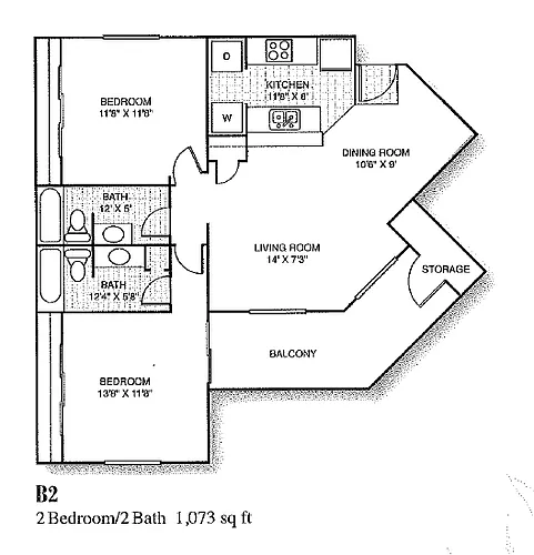 Floor plan B2