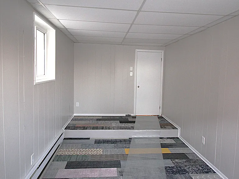 The additional room in the basement