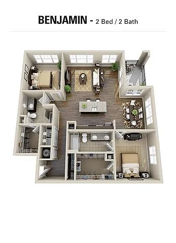 Floor plan Benjamin