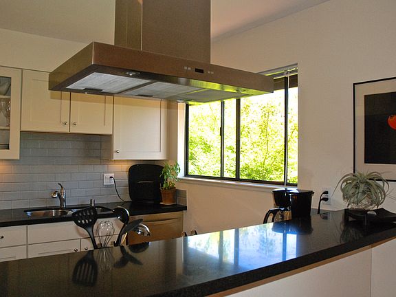View from dining area