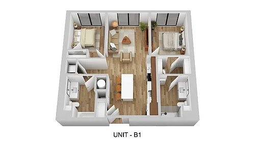 Floor plan B1