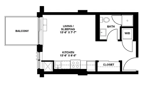 Floor plan NICHE.1