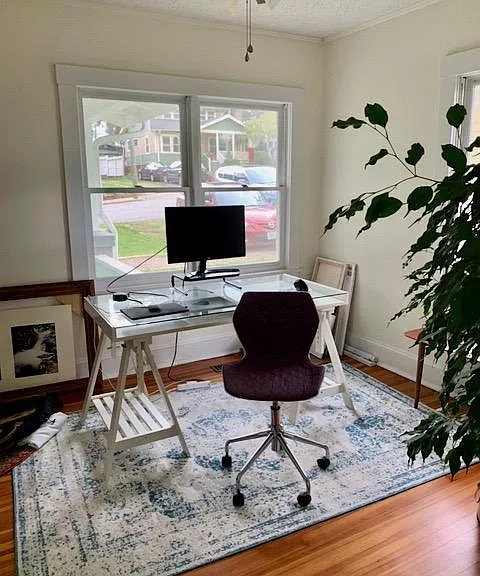 Front bedroom gets lots of western light in the afternoon.