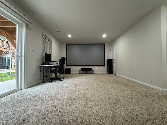 Media room on 1st floor