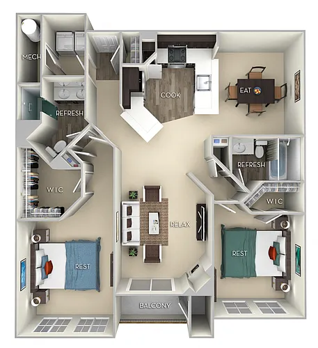 Floor plan Terrapin