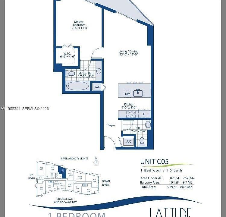 1st image of 185 SW 7th St APT 1605