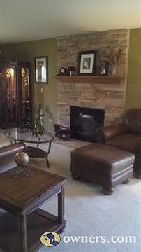 Fireplace living room