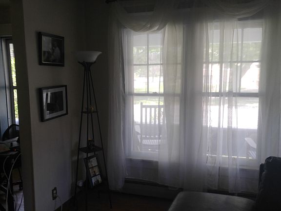 Front windows in living room
