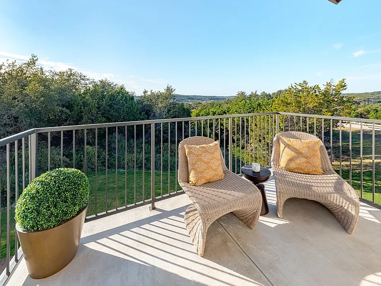 Private balcony