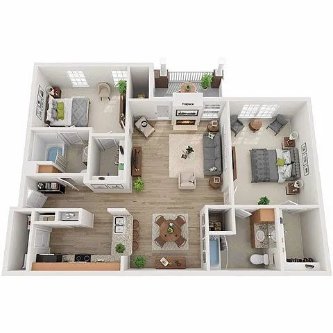 Floor plan Bedford