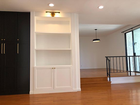 Sunken Living room and Dining room
