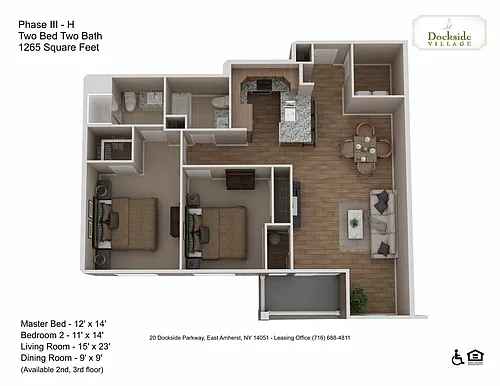 Floor plan Phase III - 2H