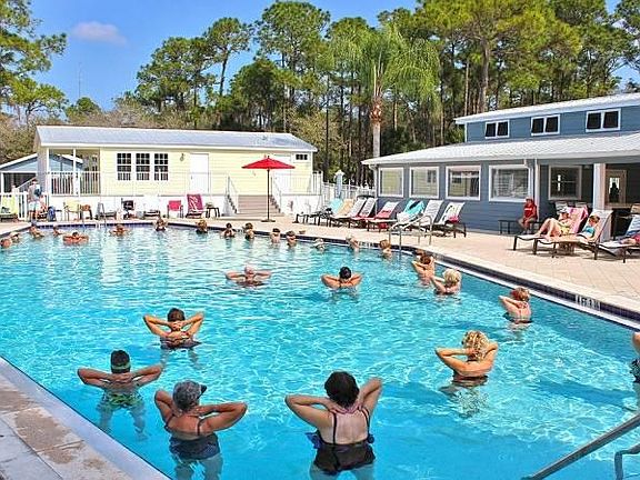 Water fitness classes