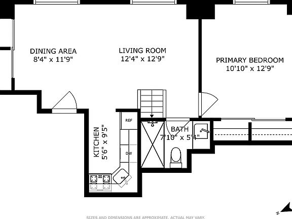 3rd image of 250 Mercer St APT D301