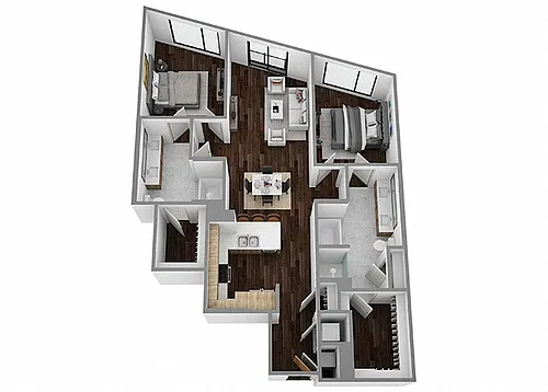 Floor plan B15