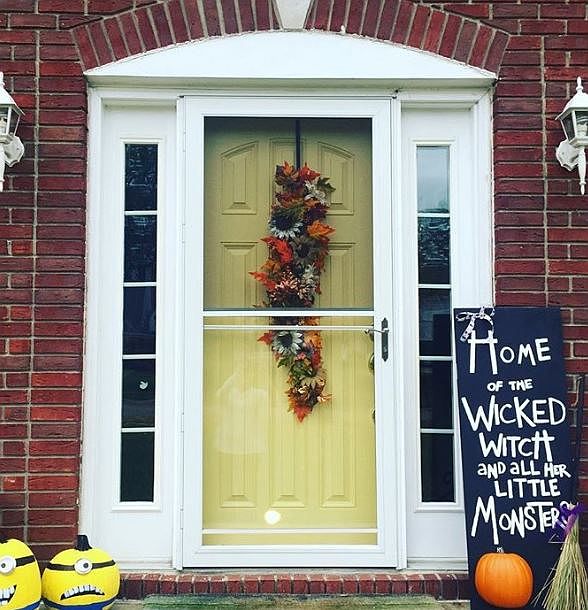 New door, lights & paint