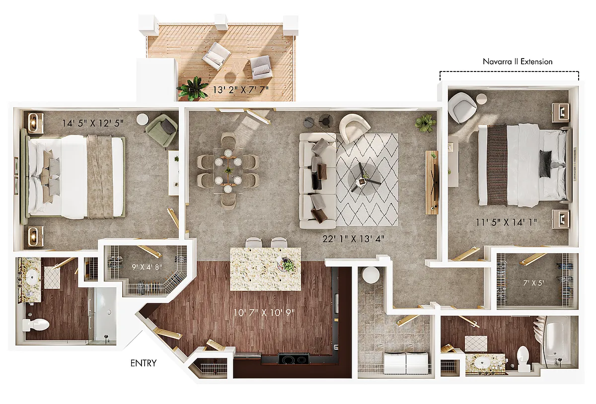 Floor plan Navarra II