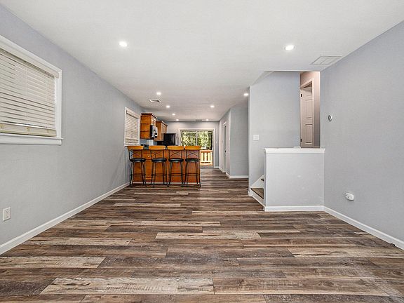 Living room, kitchen , dining area