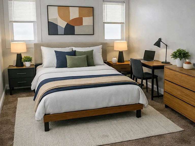 Bedroom 2- Virtually Staged