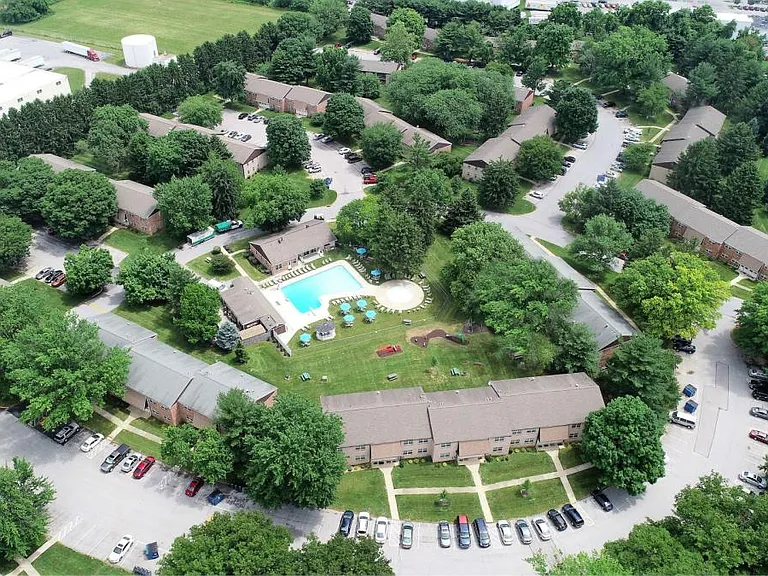 Aerial community view