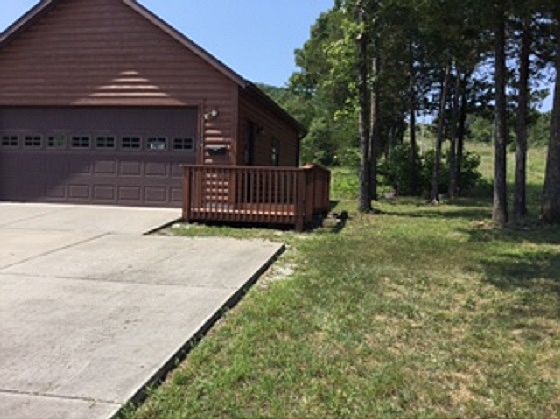 Large Lot with 2 car garage
