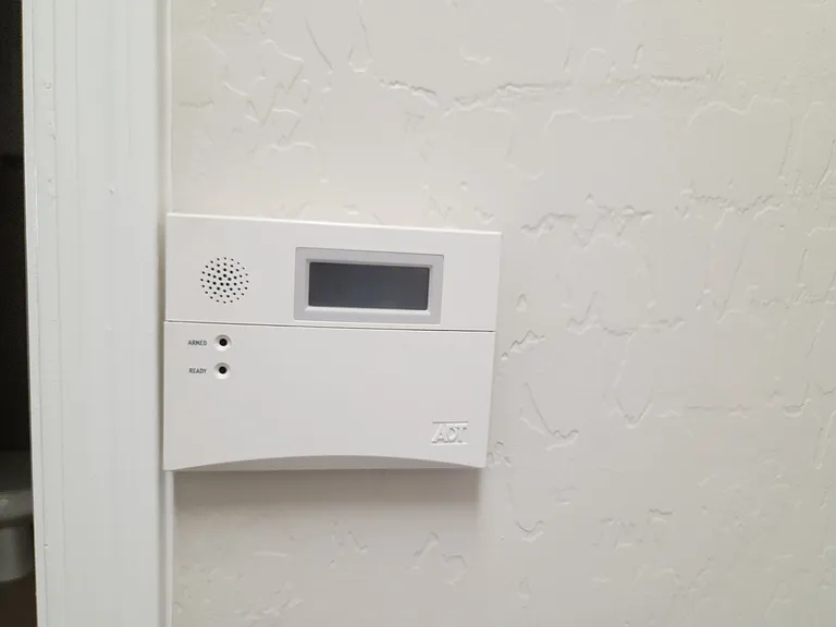 ADT alarm system (not currently subscribed)
