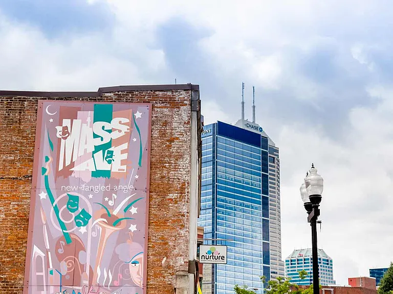 Located on Indy's Trendy Massachusetts Avenue