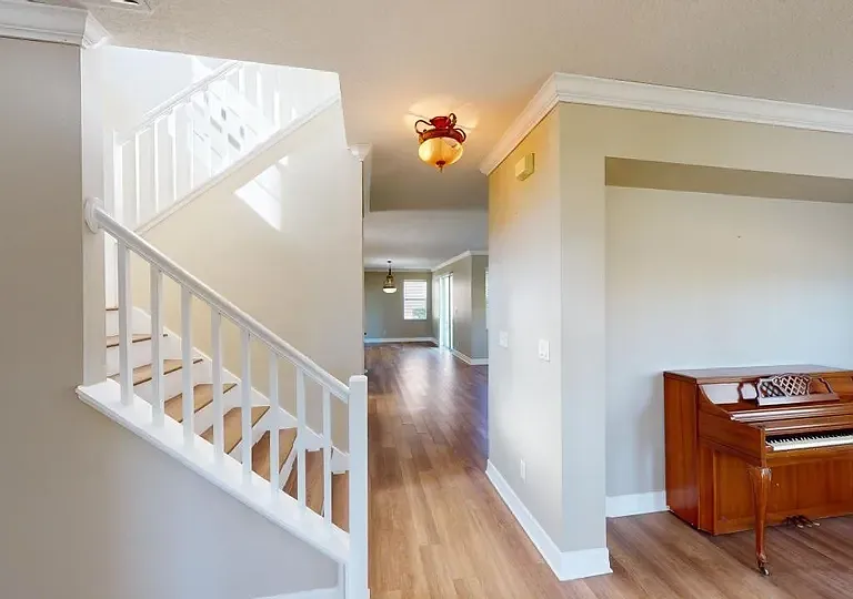 Stairs and hallway