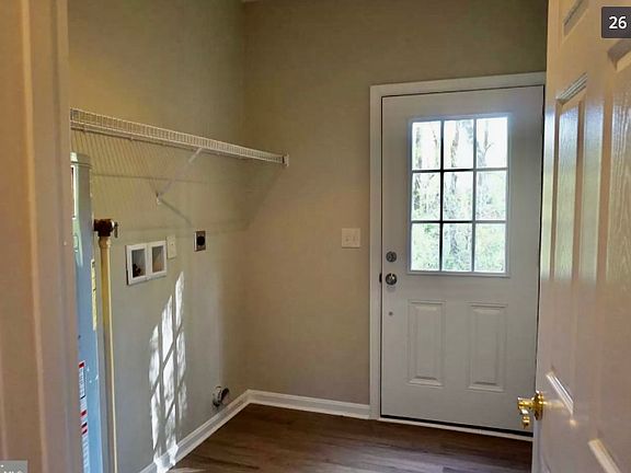Laundry Room and Back Door