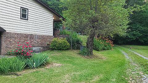 Beginning of driveway 
